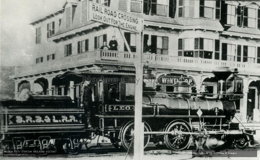 Postcard: Boston, Revere Beach & Lynn Railroad #5 "Leo"